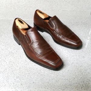 Leather loafers